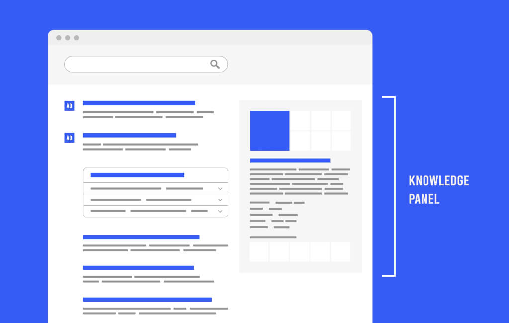 Illustration of search engine result page | How to increase organic traffic